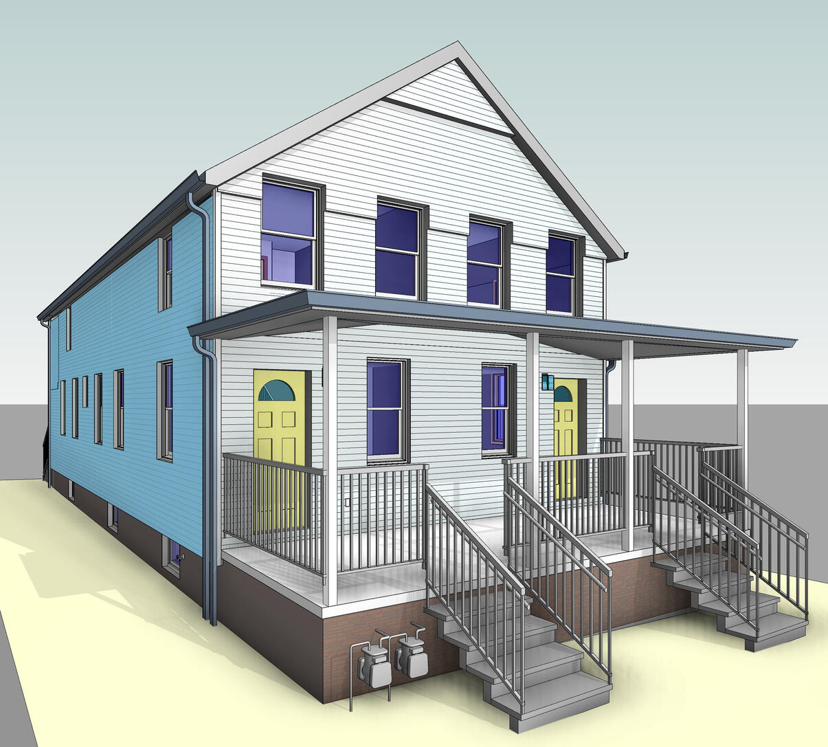 Asbury Park (two-family)